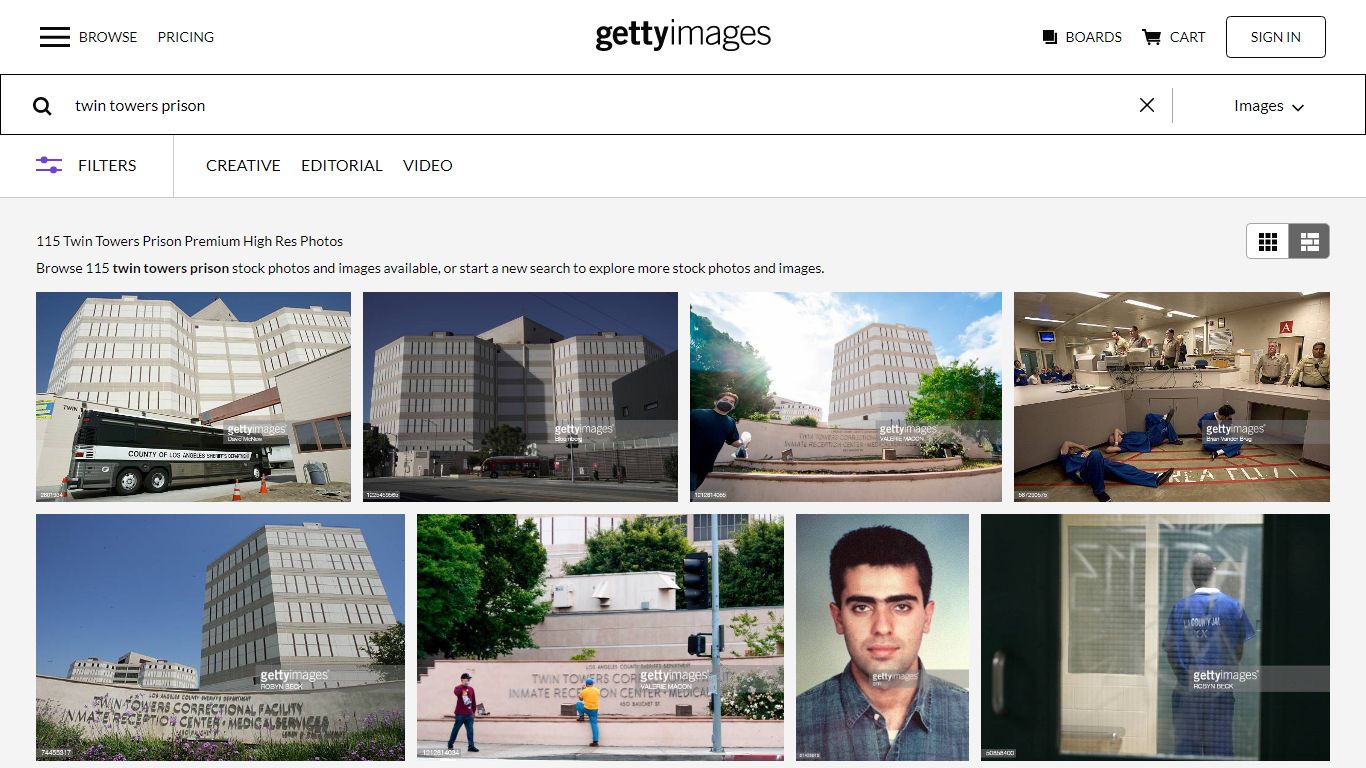 115 Twin Towers Prison Premium High Res Photos - Getty Images